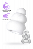 Мастурбатор нереалистичный MensMax Pucchi Wave, TPE, белый, 6,5 см